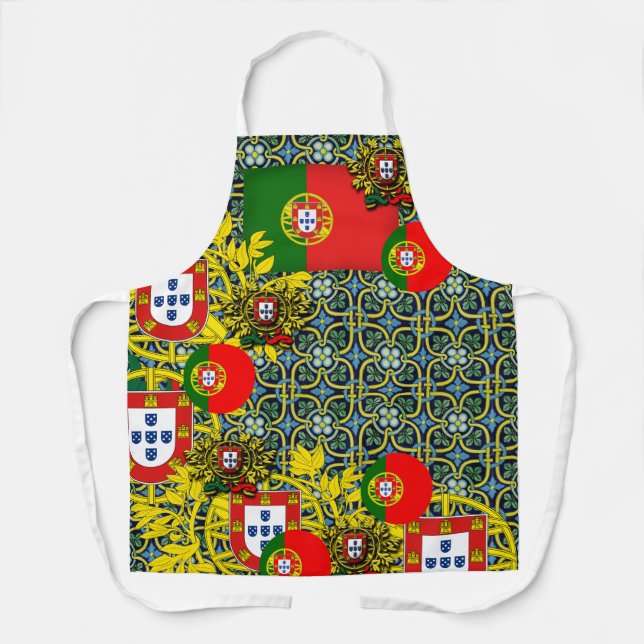 Portuguese designs  apron (Front)