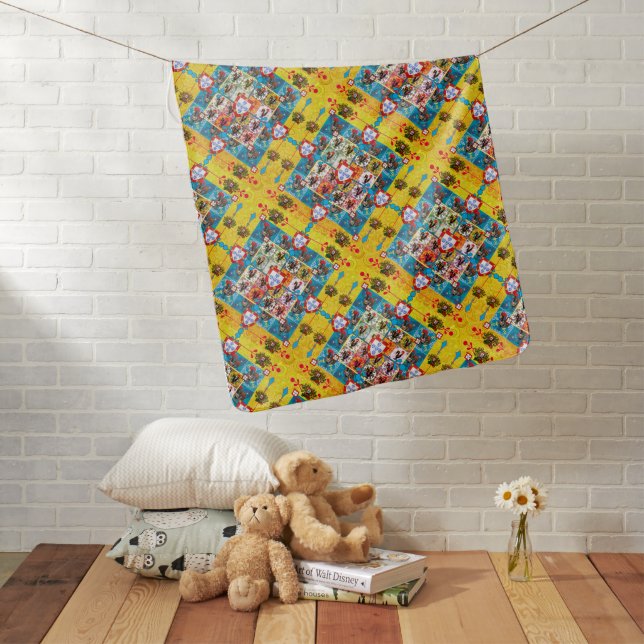 Portuguese designs baby blanket (In Situ)