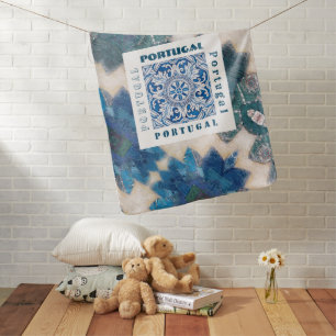 Portuguese designs baby blanket