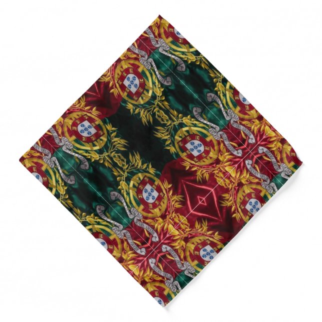 Portuguese designs  bandana (Front)