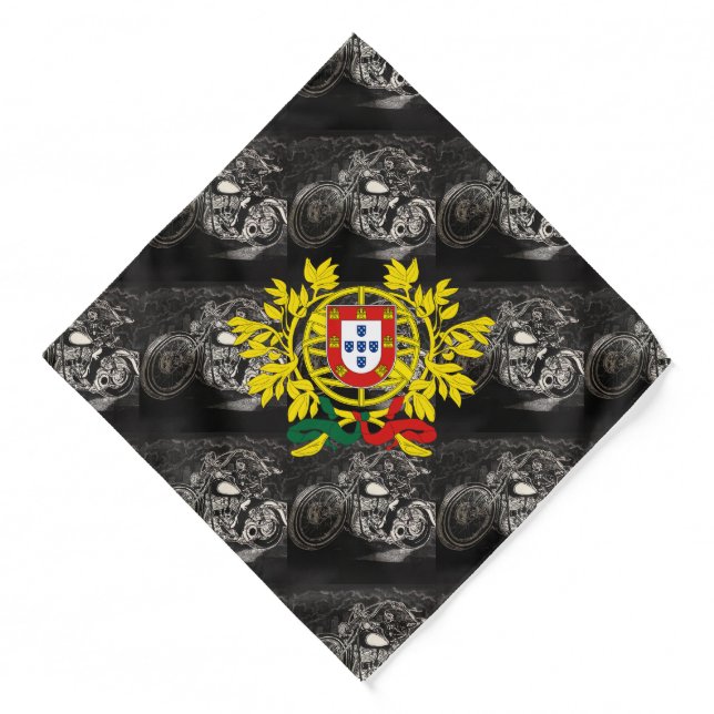 Portuguese designs  bandana (Front)