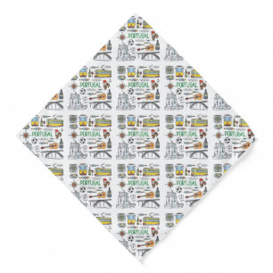 Portuguese designs bandana