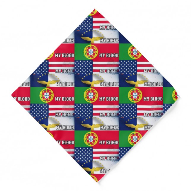 Portuguese designs  bandana (Front)