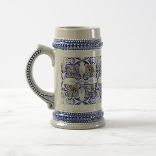 Portuguese designs beer stein