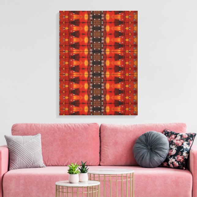 Portuguese designs canvas print (Insitu(LivingRoom))