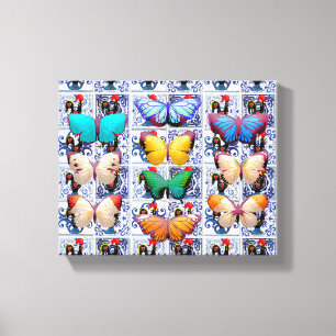 Portuguese designs canvas print