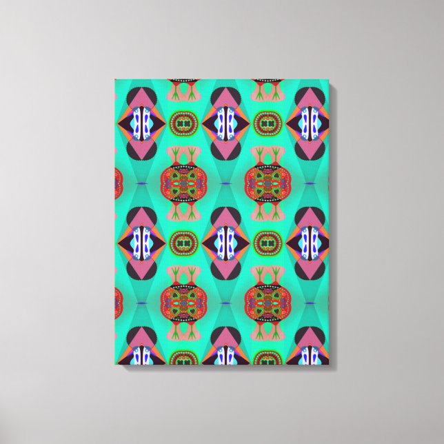 Portuguese designs  canvas print (Front)