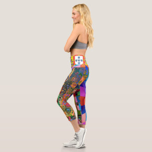 Portuguese designs capri leggings