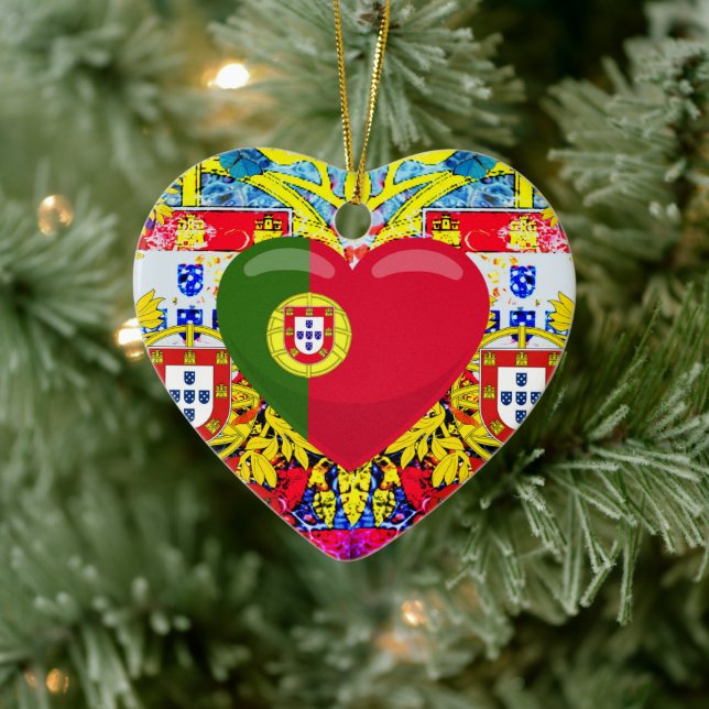 Portuguese designs ceramic ornament (Tree)
