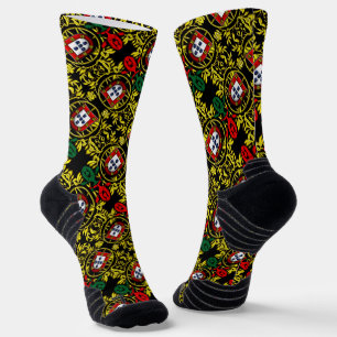 Portuguese designs Crew Socks
