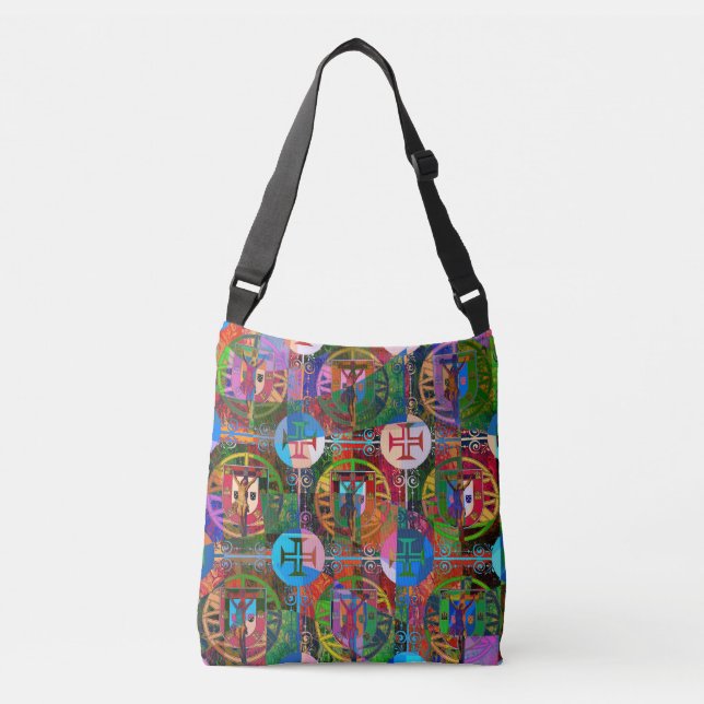 Portuguese designs crossbody bag (Front)