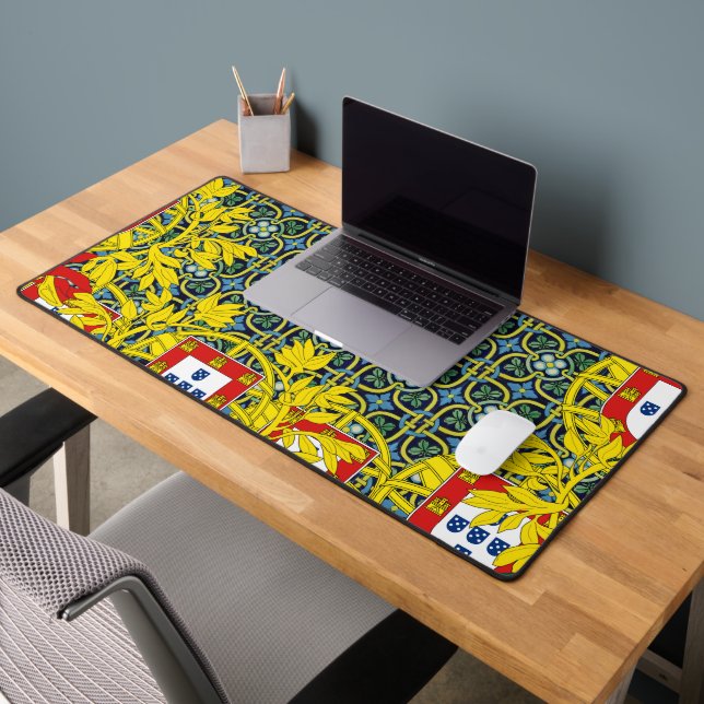 Portuguese designs  desk mat (Office 2)
