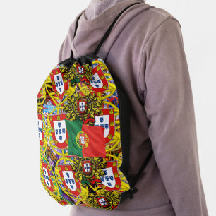 Portuguese designs drawstring bag