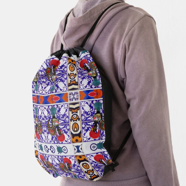 Portuguese designs  drawstring bag (Insitu)