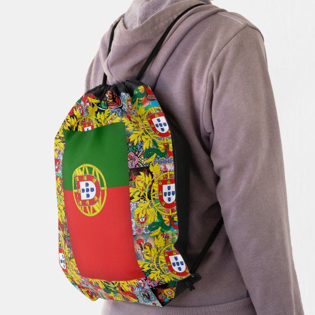 Portuguese designs  drawstring bag (Insitu)