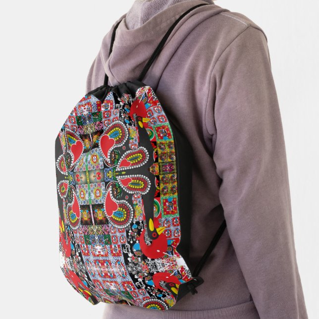 Portuguese designs  drawstring bag (Insitu)