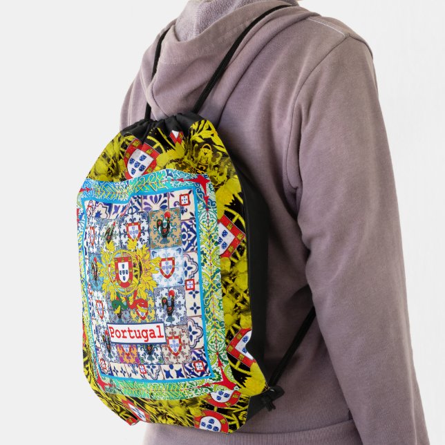 Portuguese designs drawstring bag (Insitu)