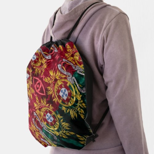 Portuguese designs drawstring bag