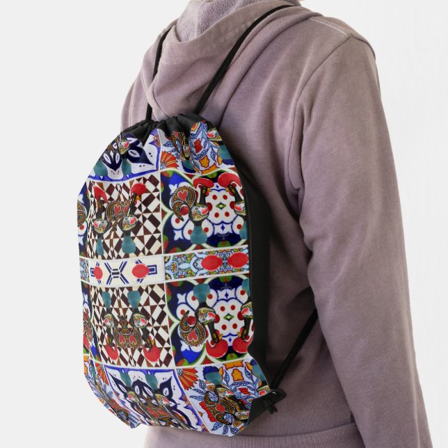 Portuguese designs  drawstring bag (Insitu)