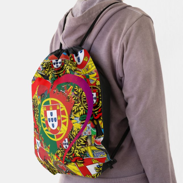 Portuguese designs  drawstring bag (Insitu)