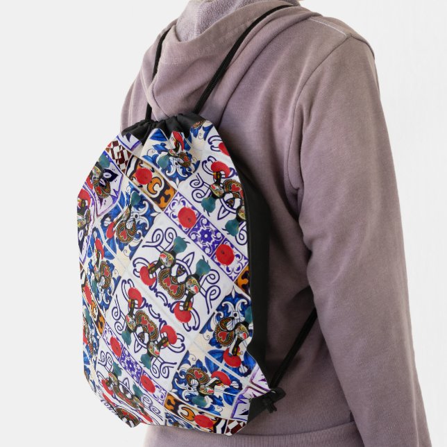 Portuguese designs  drawstring bag (Insitu)
