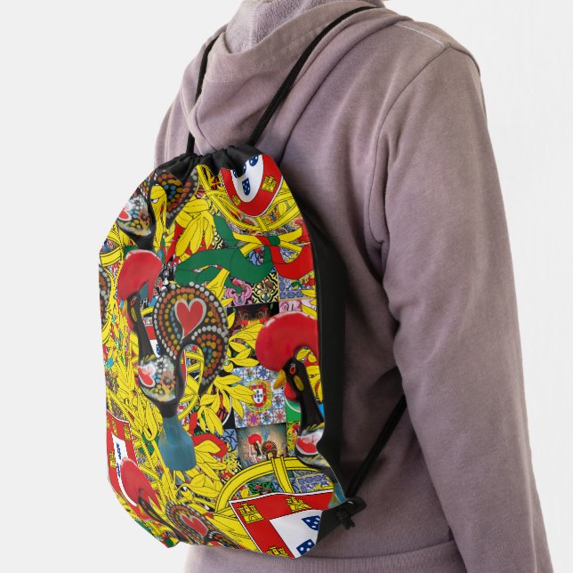 Portuguese designs  drawstring bag (Insitu)