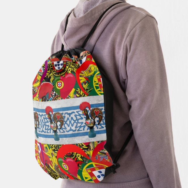 Portuguese designs  drawstring bag (Insitu)