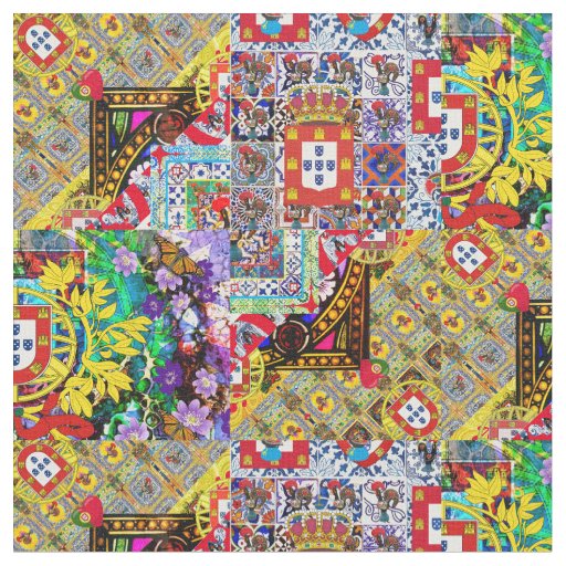 Portuguese designs fabric