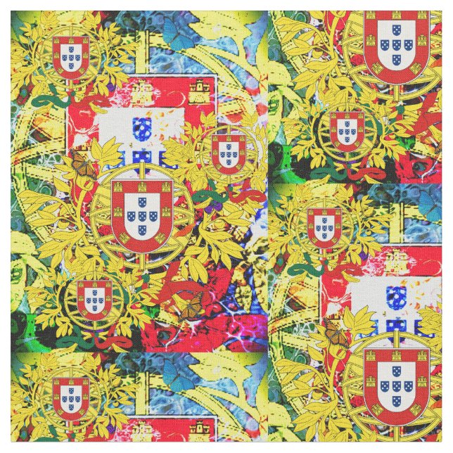 Portuguese designs fabric (Close Up)