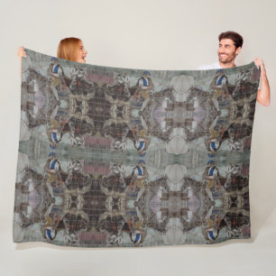 Portuguese designs fleece blanket