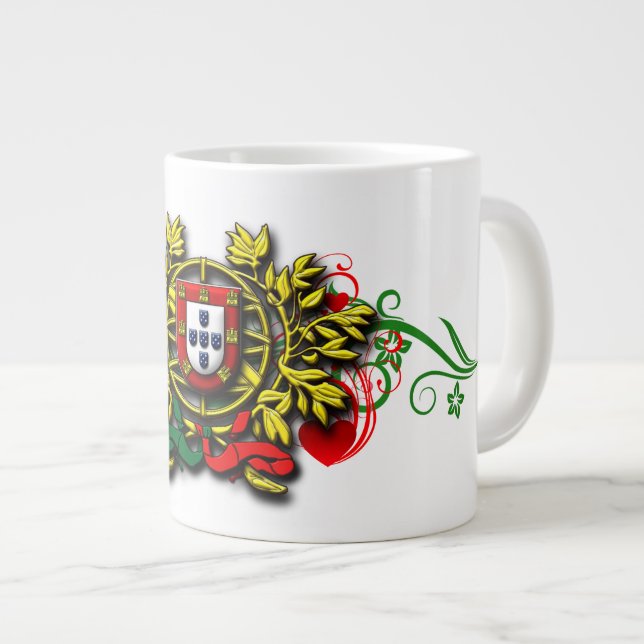 Portuguese designs giant coffee mug (Front Right)
