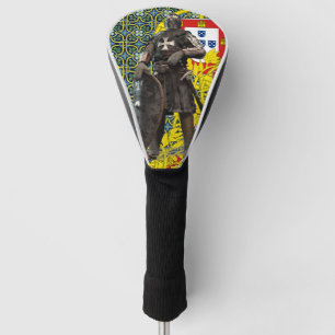 Portuguese designs golf head cover