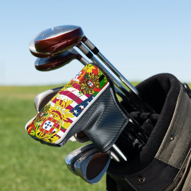 Portuguese designs golf head cover (In Situ)