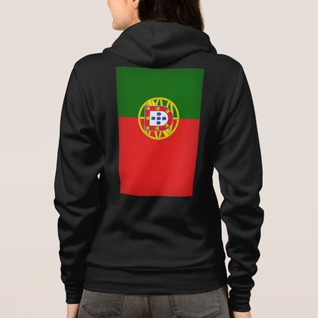 Portuguese designs  hoodie (Back)