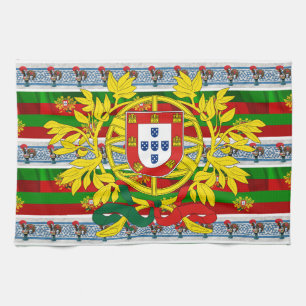 Portuguese designs kitchen towel