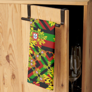 Portuguese designs kitchen towel