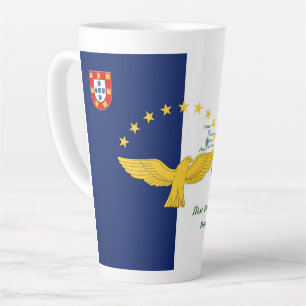 Portuguese designs latte mug