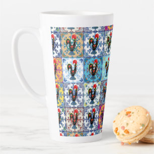 Portuguese designs latte mug