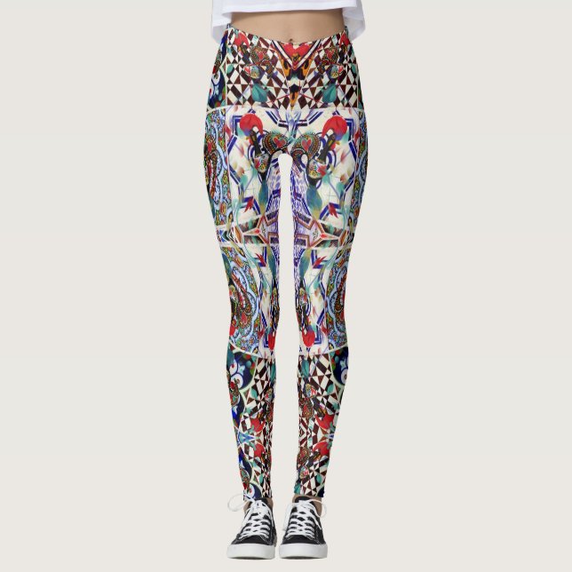 Portuguese designs Leggings (Front)