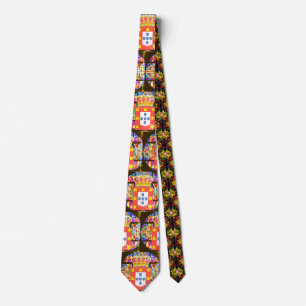 Portuguese designs neck tie
