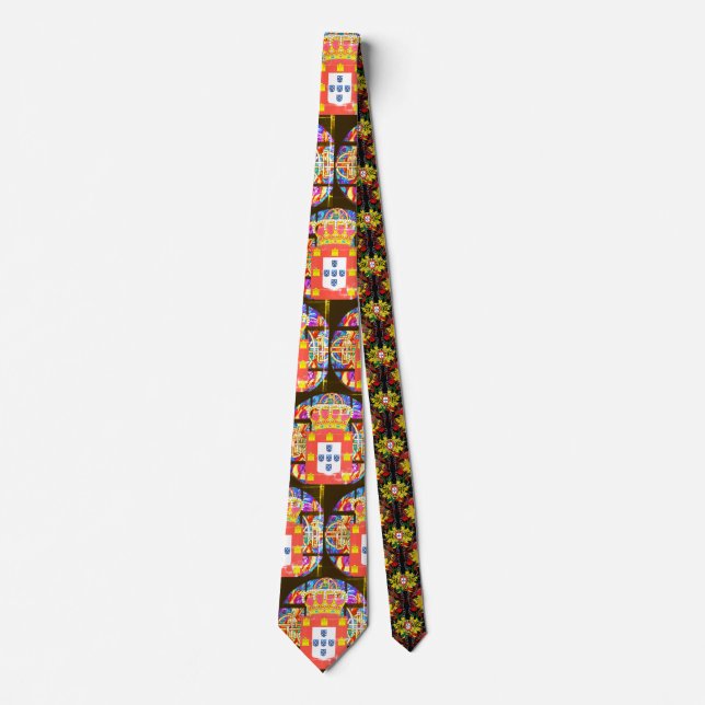 Portuguese designs neck tie (Front)