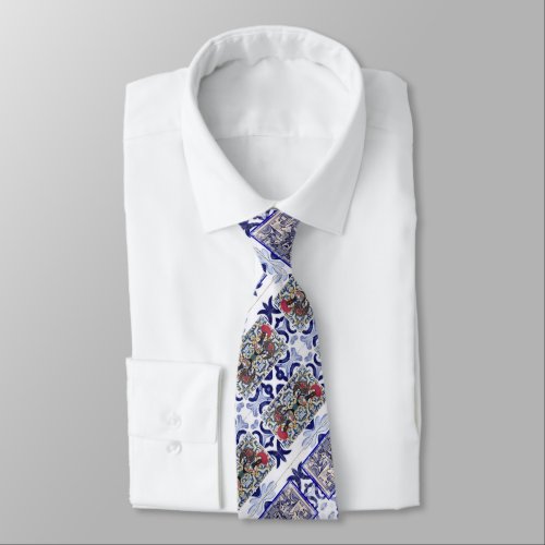Portuguese designs neck tie