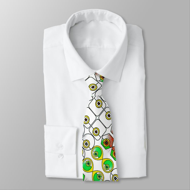 Portuguese designs neck tie (Tied)