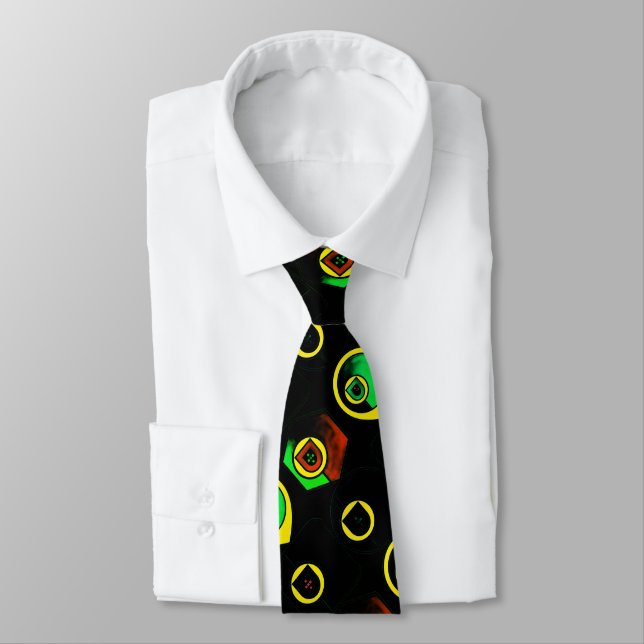 Portuguese designs neck tie (Tied)
