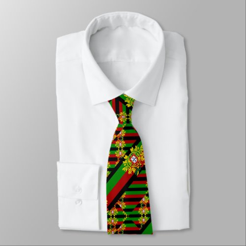 Portuguese designs neck tie