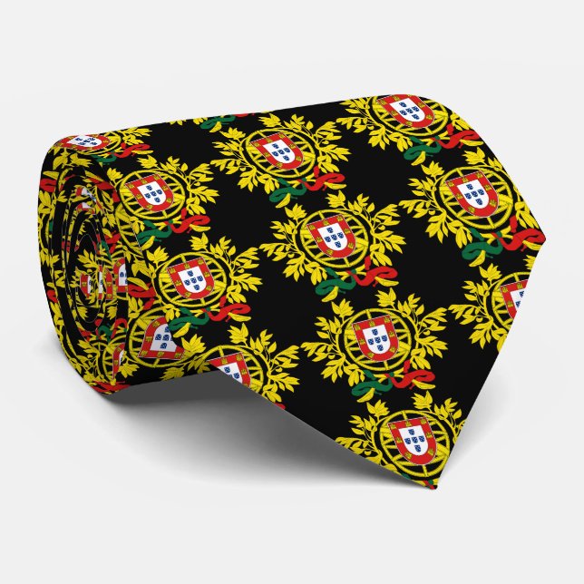 Portuguese designs neck tie (Rolled)