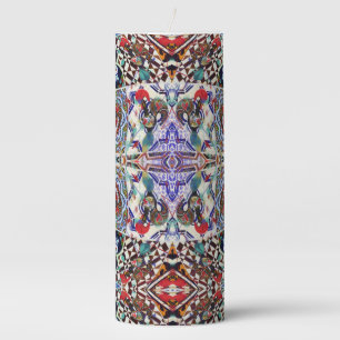 Portuguese designs  pillar candle