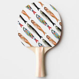 Portuguese designs ping pong paddle