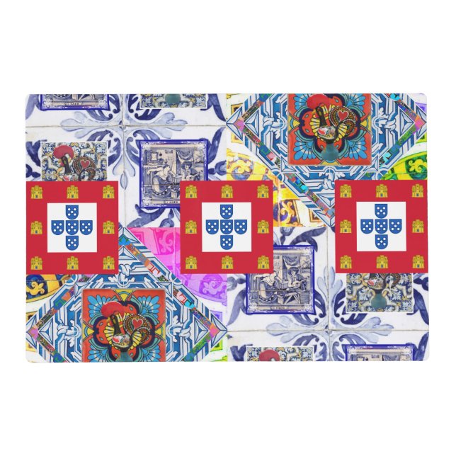 Portuguese designs  placemat (Front)