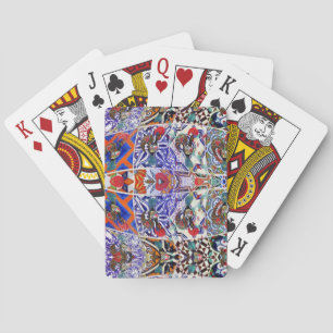 Portuguese designs poker cards